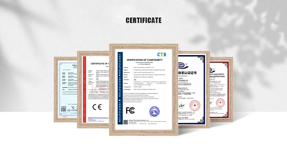 7kw portable ev charger certification 7kw portable ev charger certification