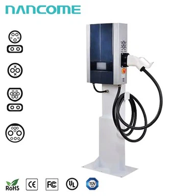 DC-oplader voor elektrische auto met kabel