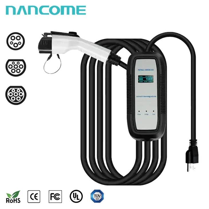 Draagbare elektrische autolader